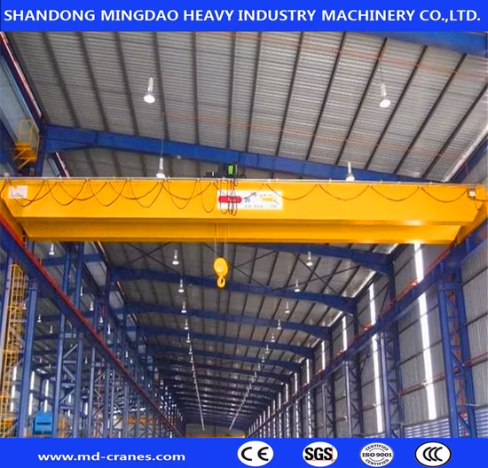 Manufacturer Supply Overhead Bridge Crane Use Double Beam End Carriage