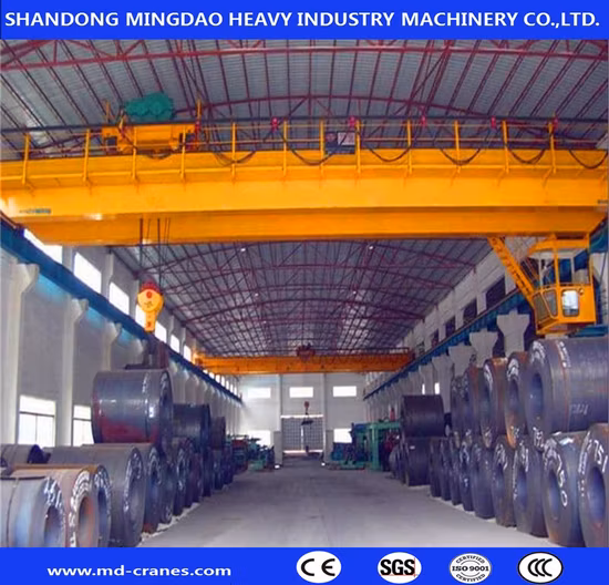 Manufacturer Supply Overhead Bridge Crane Use Double Beam End Carriage