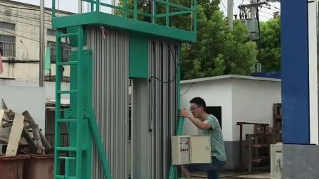 Double Masts Aluminium Lift for Aerial Work for 6 M