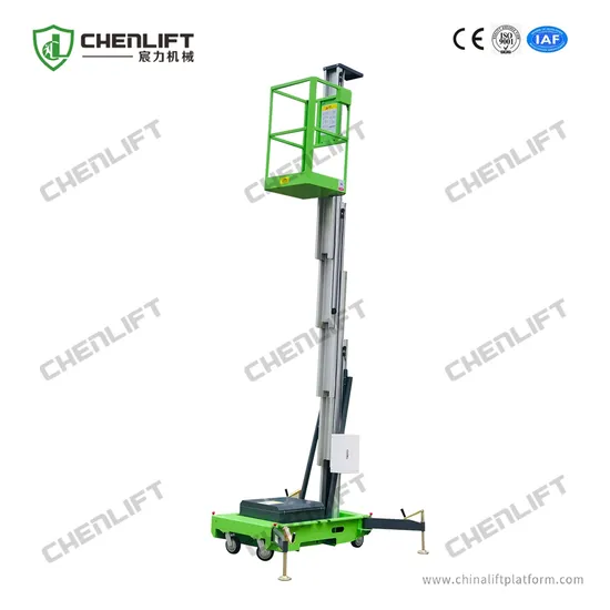 4 Meters Single Mast Aerial Work Platform Vertical Lift with CE