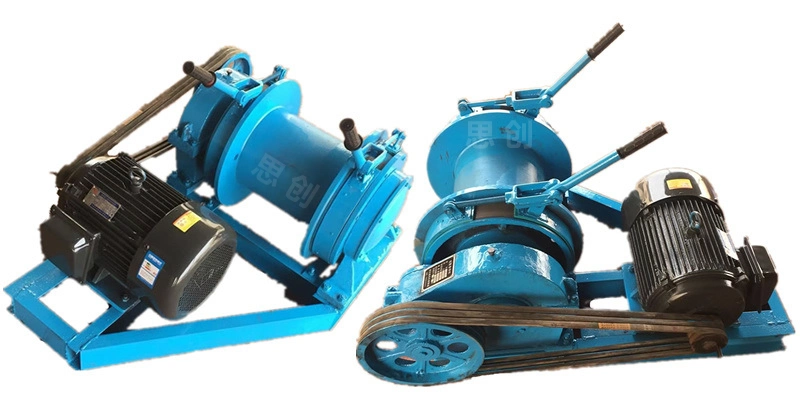 3ton Fast Speed Mine Electric Diesel Engine Winch Cable Pulling Winch
