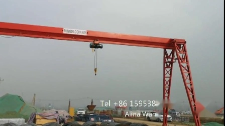 Remote Control 1t 2t 3t 5t 10t 15t Beam Mounted Travelling Movable Indoor Outdoor Warehouse Electric Hoist Single Girder Hook Gantry Crane