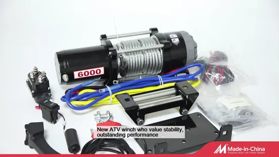 Electric Winch with 6000lbs off Road 4X4/ATV/UTV Auto Parts