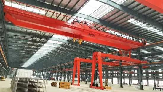 Double Beam Overhead/Bridge Crane High Safety Electric Control Cranes Cargo Lifting Equipment Double Girder A3