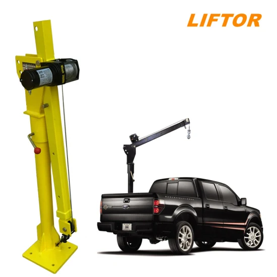 Liftor 500/1000kg 2000lbs Japan Hydraulic Mobile Electric Mini Pickup Jib RC Portable Truck Mounted Crane Timber Crawler Spider Crane Ztc250V531 Price for Sale
