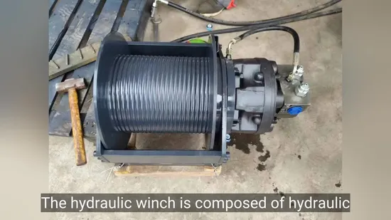 China Factory Jm1t Hydraulic Winch 
