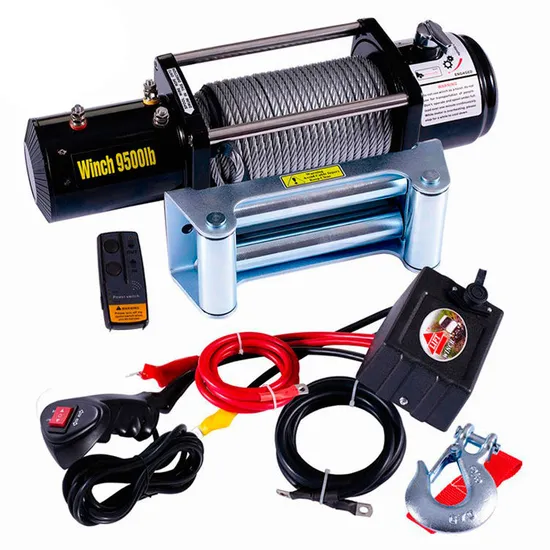 Durable Electric Winch, Copper Wire Motor, 2000