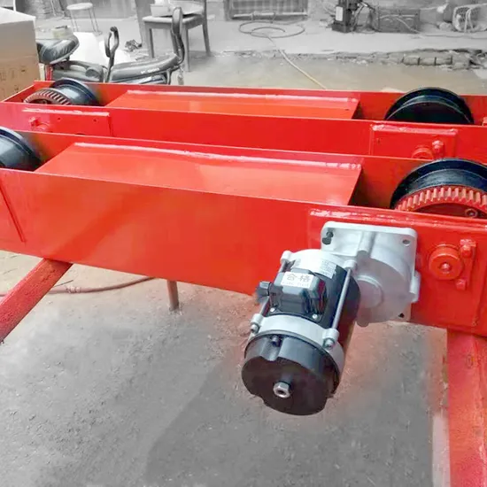Heavy Duty Overhead Cranes End Beam for Factory Workshop Use 