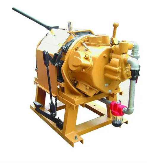 Brute Force 10ton Air Winch with Manual Band Brake for Mine Drilling 