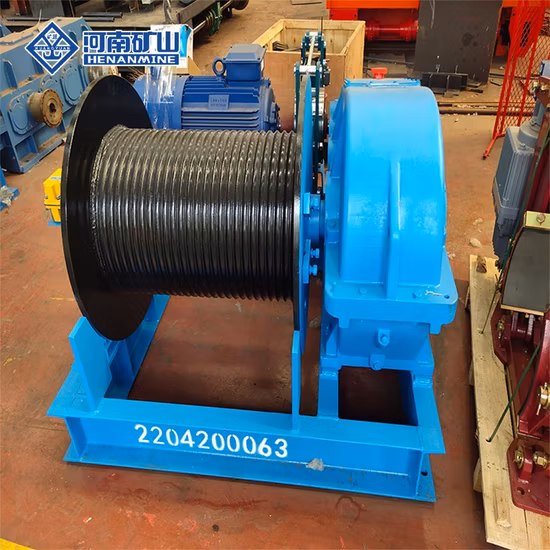 Henan Mine 5 Ton Hydraulic Winch with CE ISO Certification