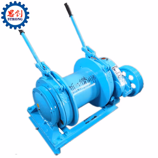 3ton Fast Speed Mine Electric Diesel Engine Winch Cable Pulling Winch
