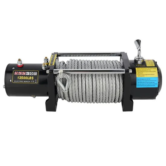 Factory Outlet Powerful Truck Anchor Winch 13500lbs Electric Winch 