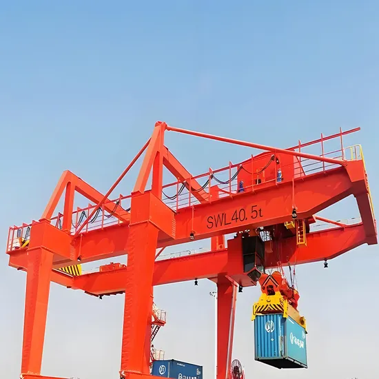 Gantry Cranes U Frame 5 Ton 20 Ton 50 Ton Double Girder Hook Gantry Crane 