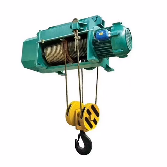 China Factory European Standard High Quality 5 Ton Electric Hoist with Wire Rope Type for Crane Lifting