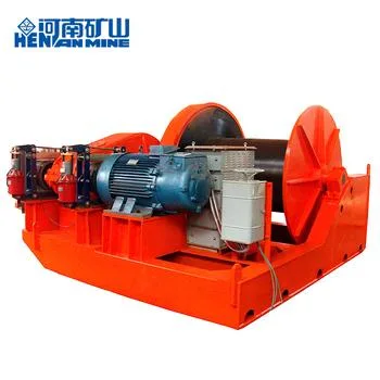Electric Control Mine 10m/Min Wire Rope Pulling Winch