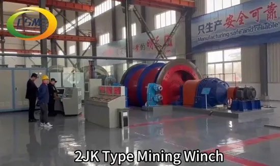 11 Ton Mining Winch with Excellent Braking Performance for Coal Mine 