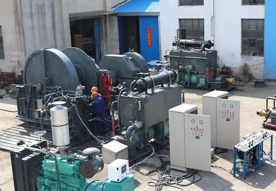 100kN to 1000kN Wire Rope Cable Pulling Hydraulic Winch 